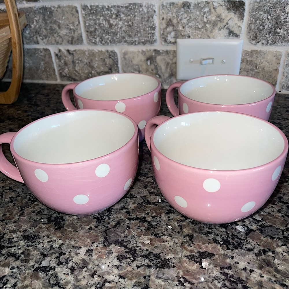 Pampered Chef Coffee Mug & Dessert Plate Set